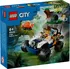 Stavebnice LEGO LEGO City 60424 Čtyřkolka na průzkum džungle – mise panda červená
