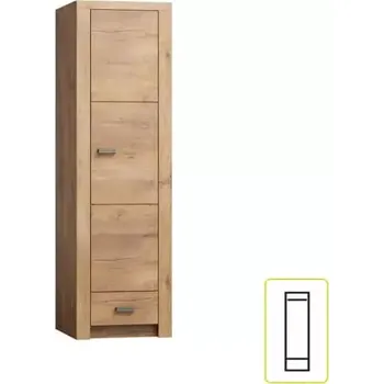 Obývací stěna Skříň INFINITY 02 jasan světlý - SLEVA 3% s kodem radost25