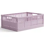 Skládací přepravka / maxi box Made Crate - Lilac