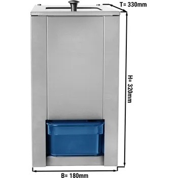 Výrobník ledu G.Gastro Drtič ledu - 3 kg/ min