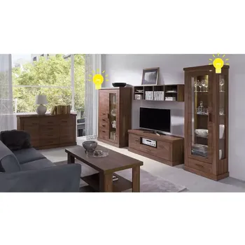 Obývací stěna LED osvětlení HILARD, bílé - SLEVA 3% s kodem radost25