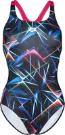 Arena Swim Pro Back Allover Black/Multi/Freak Rose