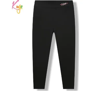 Dámské legíny Dámské funkční legíny Kugo JK8618, černé / růžový nápis