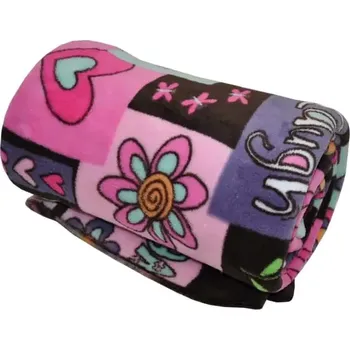 deka Deka mikroplyš 150x200 cm - barevná mozaika - SLEVA 3% s kodem radost25