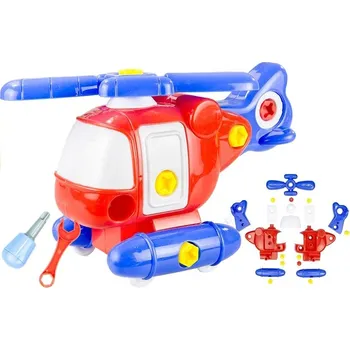 autíčko Mamido Konstrukční helikoptéra pro děti