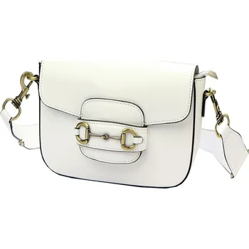 Kabelka Kožená kabelka Luka bílá KZ2251645