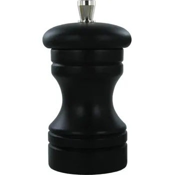 Mlýnek na koření TOMGAST Paso Mlýnek na sůl, matná černá, 10cm