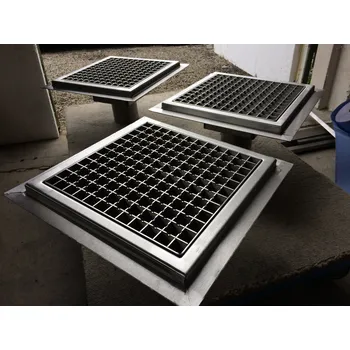 Odvodňovací žlab Nerba s.r.o Nerezová podlahová vpusť 1700x400