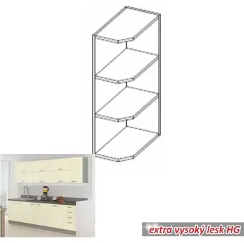 Kuchyňská linka Kuchyňská skříňka PRADO 30 G ZAK-72 - SLEVA 3% s kodem radost25