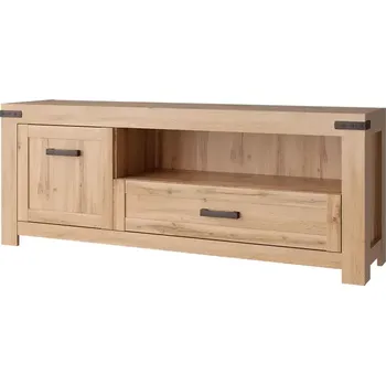 Jídelní stůl RTV stolek MORATIZ 1D1S/160 - dub wotan - SLEVA 3% s kodem radost25