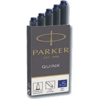 Náplň do psacích potřeb Bombičky pro Parker inkoust modré 5ks