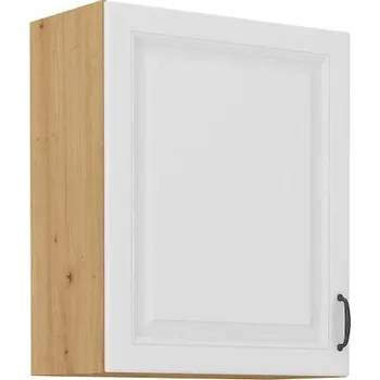 Kuchyňská skříňka Stipe 60 G 72 1F bílá / dub artisan