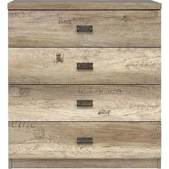 Dětský pokoj Komoda Malcolm KOM4S/80 - SLEVA 3% s kodem radost25