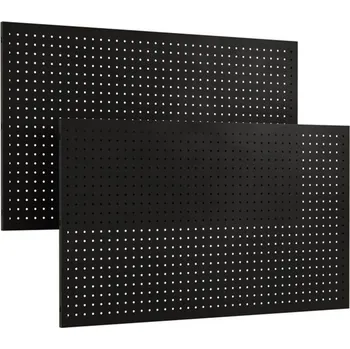 AR Shelving PRO Děrovaná stěna k regálu, 100 × 60 cm, kov, 2 ks&nbsp;AC00TBRPB100060D8P2