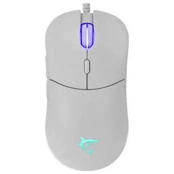 Myš White Shark herní myš BAGDEMAGUS, 6D, 7200 dpi, bílá (GM-5010)