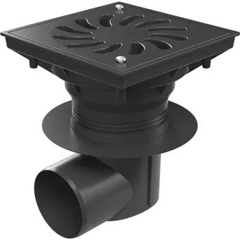 Kanalizační potrubí Kanalizační vpusť boční D110-250 NEPTUN, límec, plastová mřížka SUN