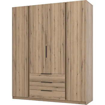 Šatní skříň Šatní skříň KAJA 4F 3S | 200 cm | bez zrcadla | VYSOKÁ | evoke