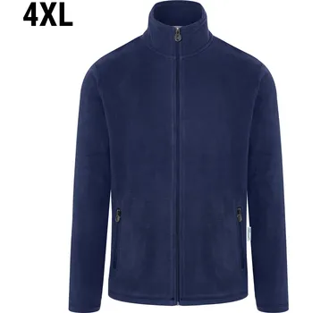 Pánská mikina G.Gastro KARLOWSKY | Pánská pracovní fleecová bunda Warm-Up - námořnická modrá - velikost: 4XL