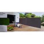 Livarno Home Dvojitá boční markýza, 160 x 600 cm, antracitová