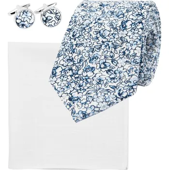 Kravata Bubibubi Kravatová sada Summer Sky