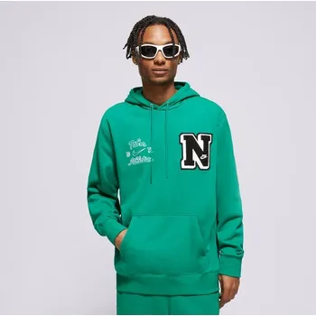 Pánská mikina Nike Mikina S Kapucí M Nk Club Ft Po Hdy Vrsty Zelená S