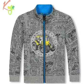 Dětská móda Chlapecká mikina Kugo HM9263, šedá