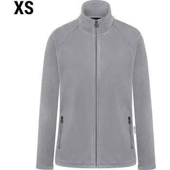 G.Gastro KARLOWSKY | Dámská fleecová bunda Warm-Up - platinově šedá - velikost: XS