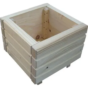 Zahradní dekorace ZahradniDekorace Dřevěný venkovní květináč bez úpravy 90x60 cm