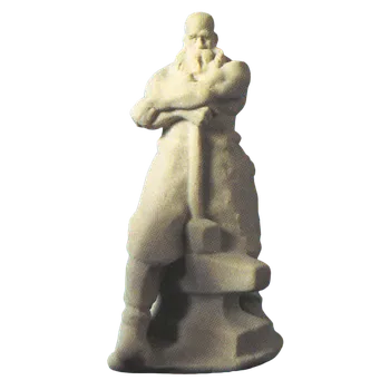 Zahradní dekorace ZahradniDekorace zahradní sochy - Kovář, výška 24 cm, 1,5 kg