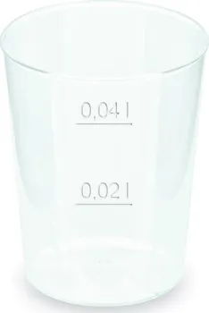 Jednorázové nádobí WIMEX Kelímek vratný transparentní 0,04 l