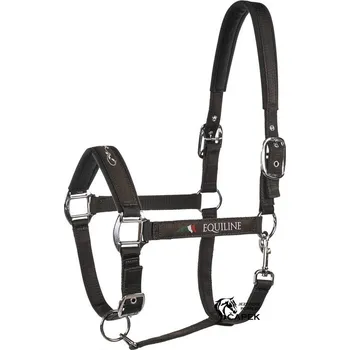 Ohlávka Equiline -TIMMY- - Hnědá - Cob