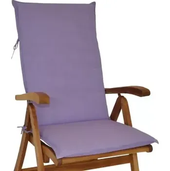 Podsedák Polstr UNI křeslo vysoké - fialový melír - SLEVA 3% s kodem radost25