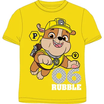 Chlapecké tričko Paw Patrol - Tlapková patrola -Licence Chlapecké tričko - Paw Patrol 52022251, žlutá Barva: Žlutá, Velikost: 122