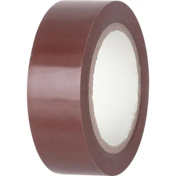 Izolační páska Páska izolační hnědá E180BRO, 19mm, 10m, PVC
