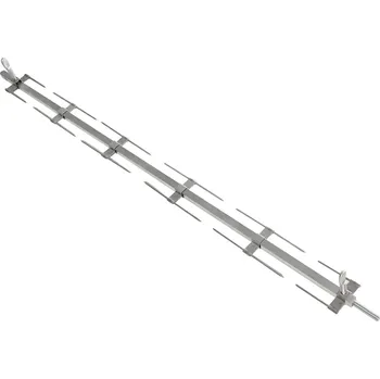 Příslušenství pro gril G.Gastro Nerezový meč s rožněm pro grily na dřevěné uhlí na kuřata - délka: 135 cm | Otočné grily | Pečící grily | Rotisserie | Pečící grily na rožni | Gastro