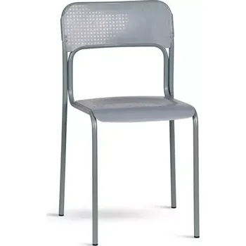 Jídelní židle Židle ASCONA stohovatelná - tmavě šedá - SLEVA 3% s kodem radost25