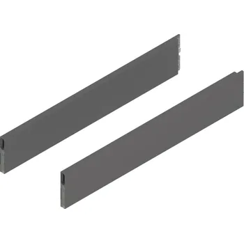 BLUM Boxcap Merivobox pro výšku "E" orion šedá matná L+P Jmenovitá délka [mm]: 450