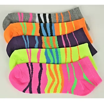 Dámské ponožky PESAIL Dámské kotníkové bavlněné ponožky G05C 3 páry Velikost: 35- 38