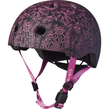 Helma na in-line Micro Mandala pink LED - M (54-58 cm) helma M (54-58 cm) + DÁREK