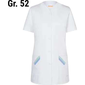 G.Gastro KARLOWSKY | Ladies' Tunic Melanie – Short Sleeve - V‑Neck - Size 52 - Easy‑Care Poly‑Cotton