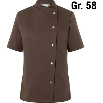 Gastro oděv G.Gastro KARLOWSKY | Dámský rondon Greta - světle hnědý - velikost: 58