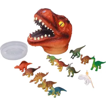 Dinosaurus s figurkami dinosaurů