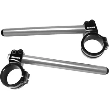 Lifted +10 mm clip-on, ACCOSSATO 10 degrees inclination for 50 mm fork CP008N-10-S-280