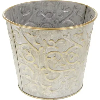 Květináč Obal na květiny z kovu AB2127 - SLEVA 3% s kodem radost25