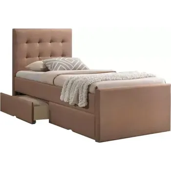 Postel Postel VISKA NEW, 90x200 - světle hnědá - SLEVA 3% s kodem radost25