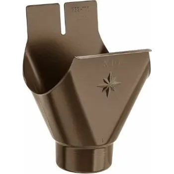 okap Okapy- Kotlík žlabu 250/80mm hnědý RAL8028