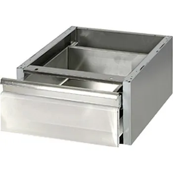 Lednice G.Gastro Nerezový šuplík - 0,4 m - se spodním modulem pro pracovní stůl 800 hluboký