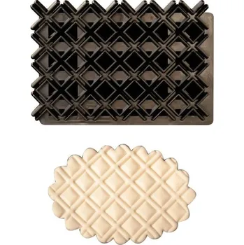 Vykrajovátko Dortisimo Cesil Patchwork otiskovač Mřížka dvojitá