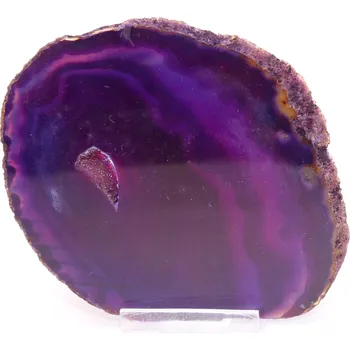 Přírodní kámen Magieprirody.cz Achátový plát velikost 11 cm + stojánek #1966 - Top kvalita