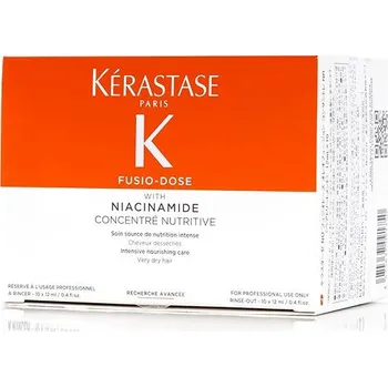 Vlasová regenerace Kérastase Fusio-Dose Concentré Nutritive vlasová kúra pro hrubé a nepoddajné vlasy 10x 12 ml